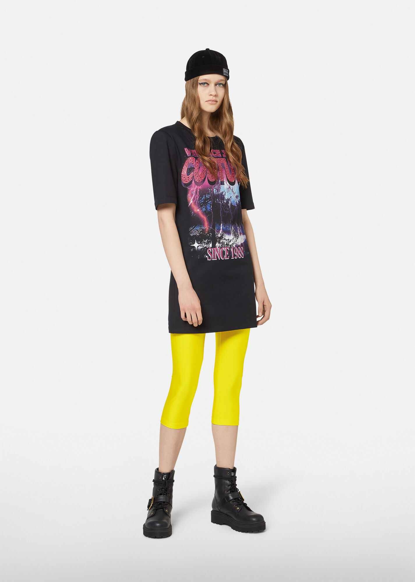 Logo Cropped Leggings - 4