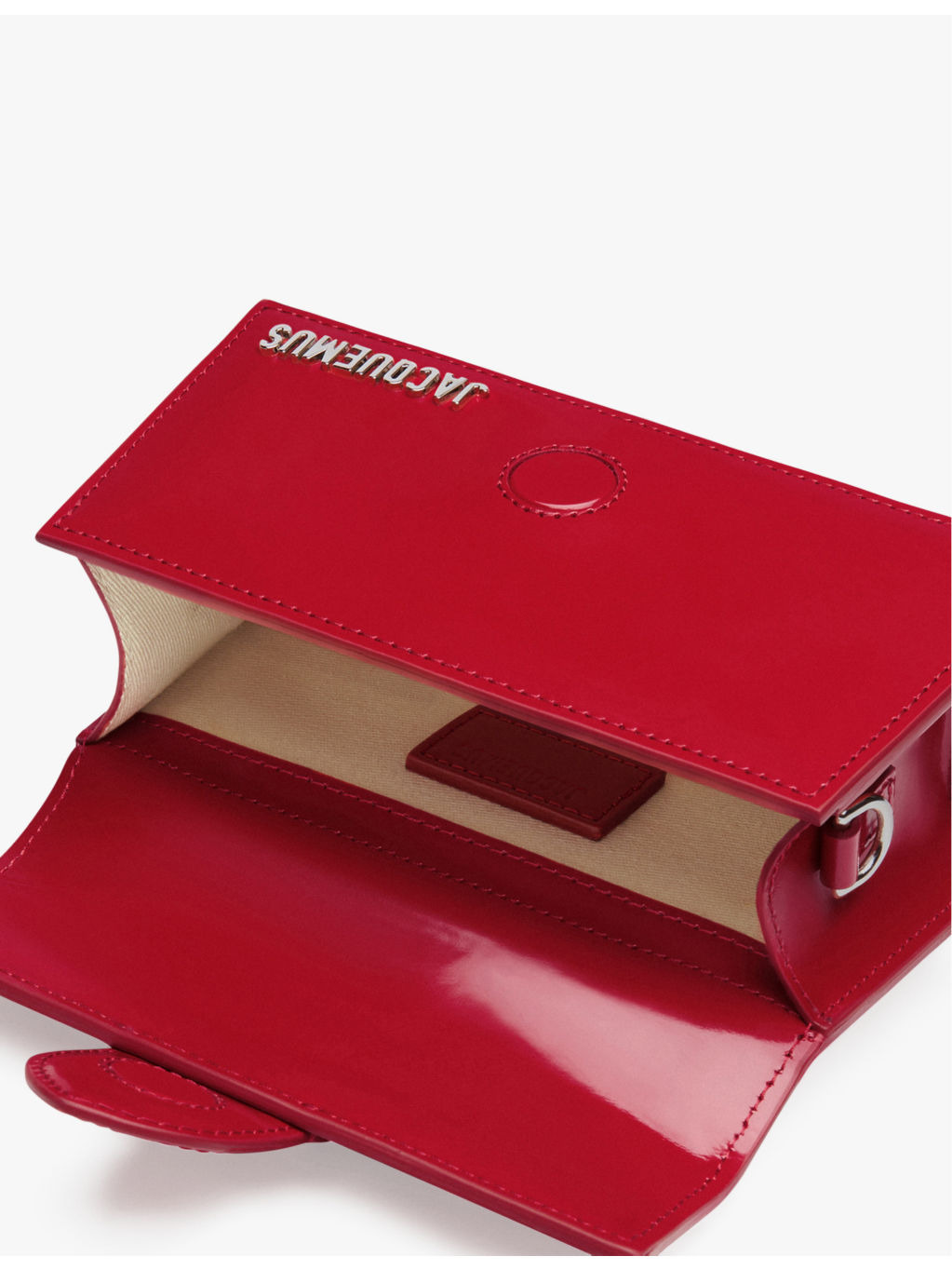 Le Bambino patent-leather top-handle bag - 5