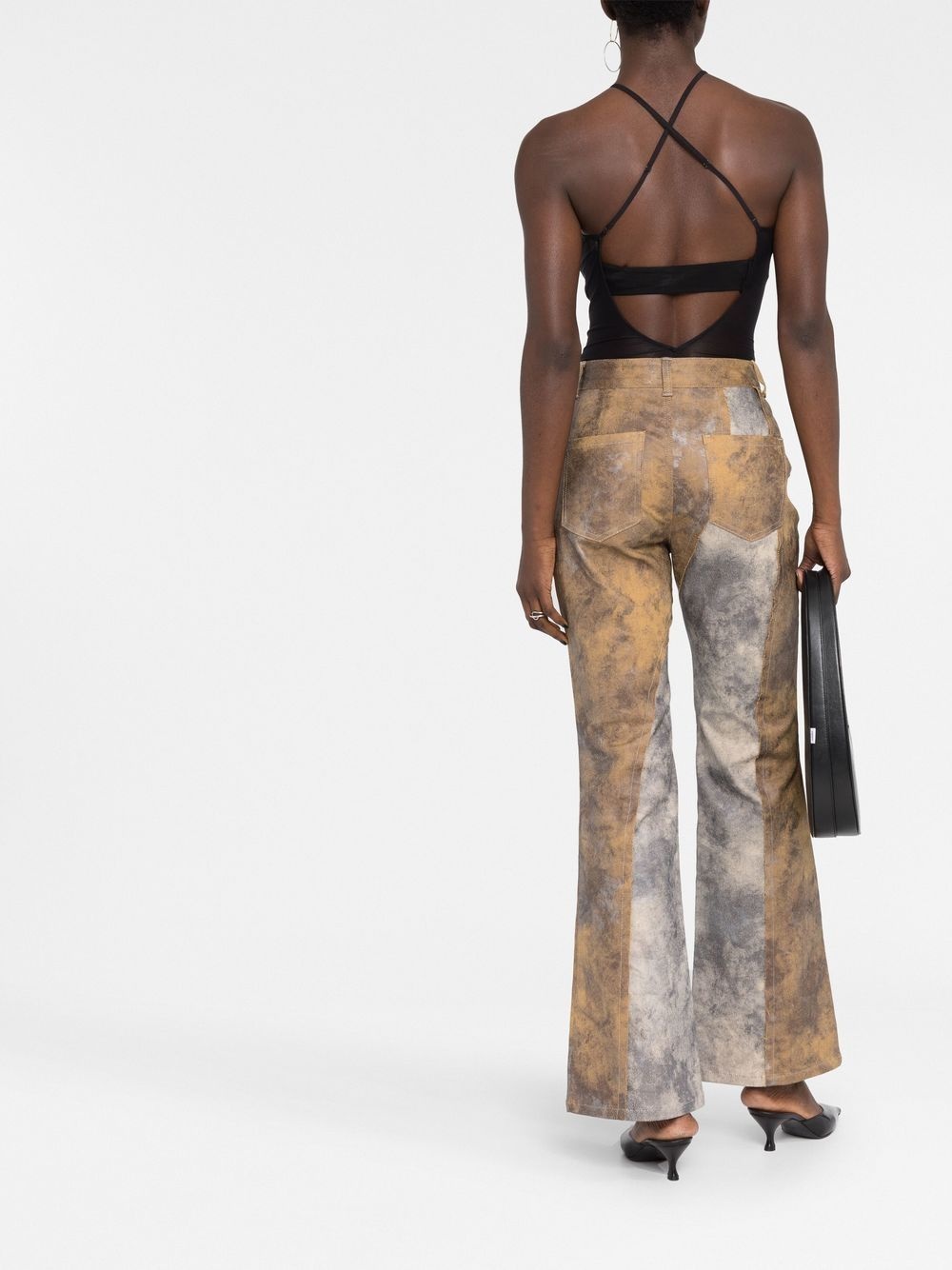 Celest semi-sheer halterneck body - 6