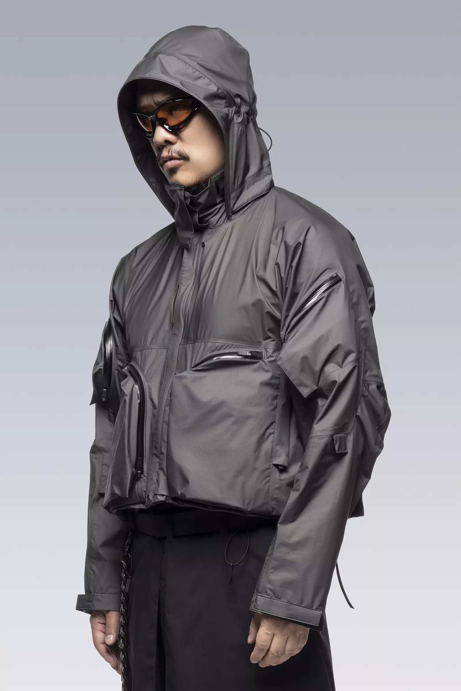 J120K-GTPL 2L Gore-Tex Paclite Plus InterOps Jacket Gray - 9