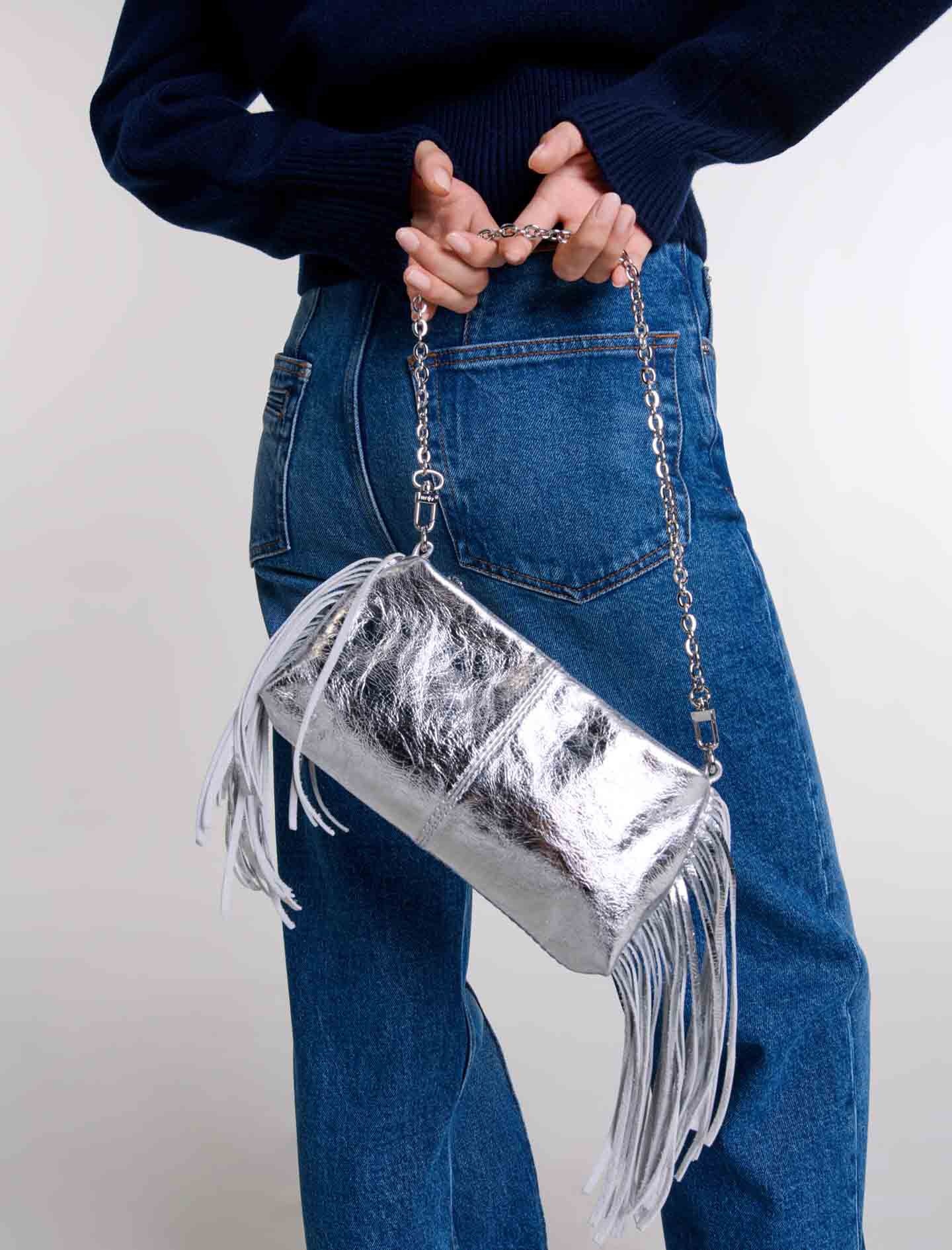 Miss M leather clutch bag - 8