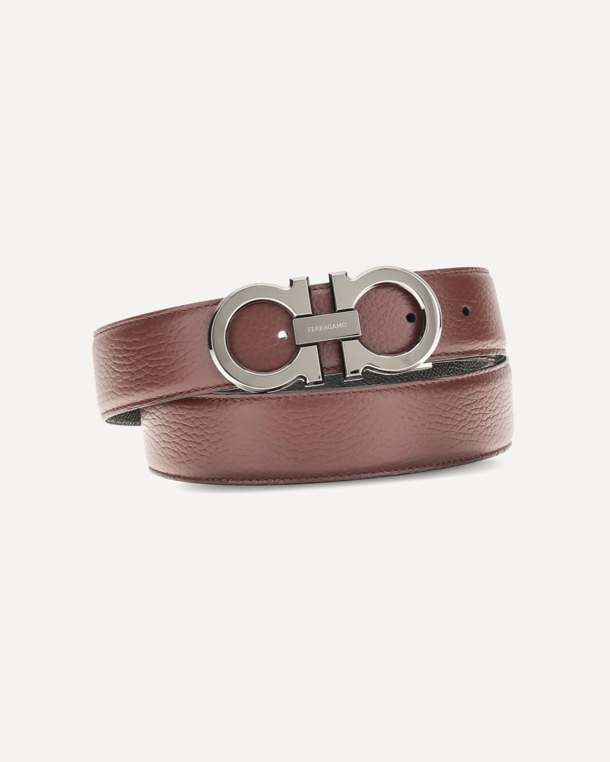 Reversible and adjustable Gancini Belt - 1