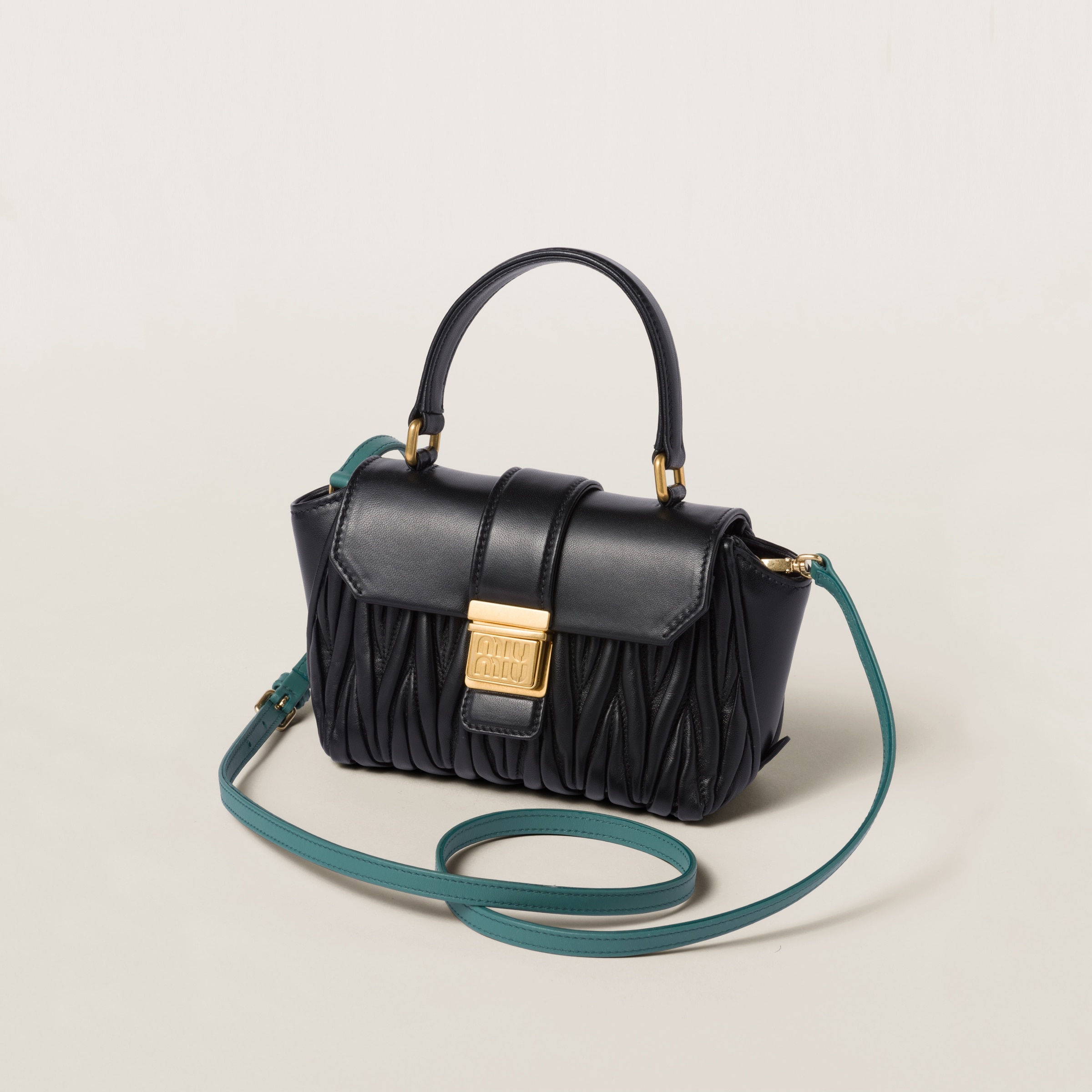 Matelassé nappa leather mini-bag - 3