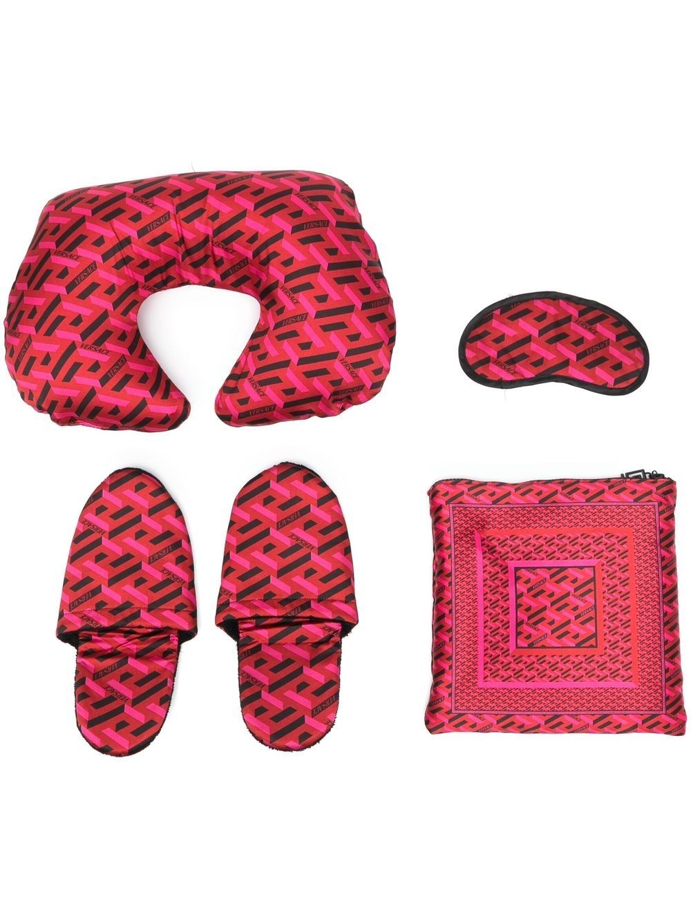 patterned travel set - 1