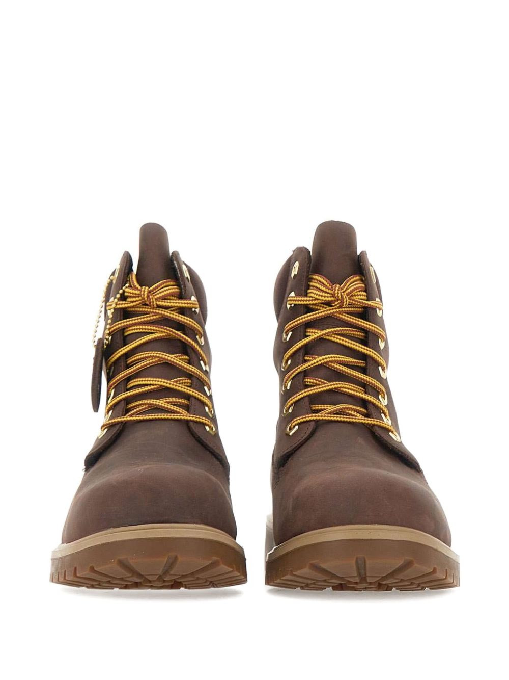 lace-up hiking boots - 3