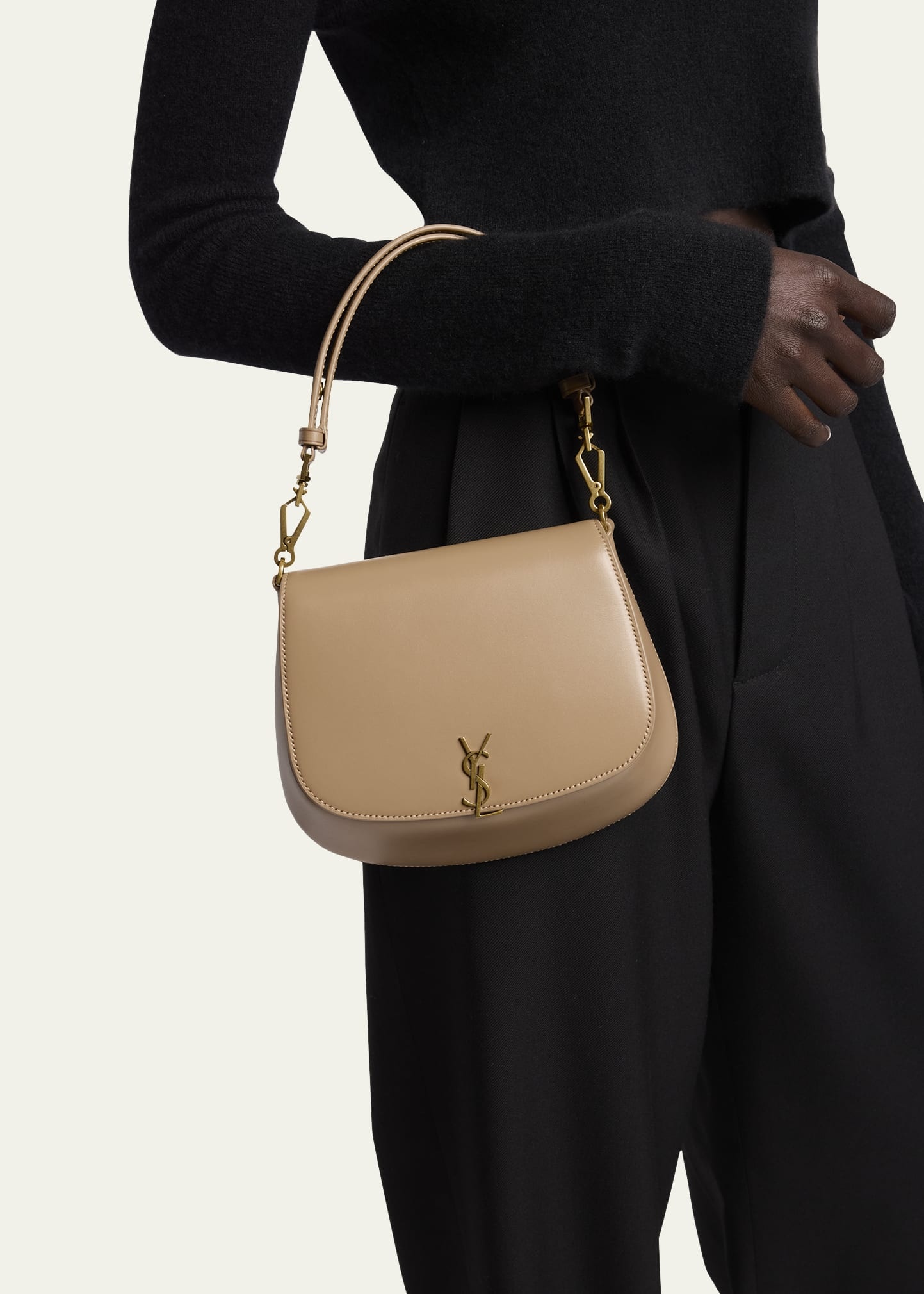 Voltaire Top-Handle Bag in Smooth Leather - 2