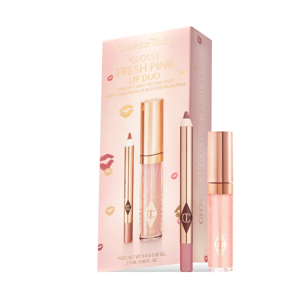 GLOSSY LIP DUO FRESH PINK - 1