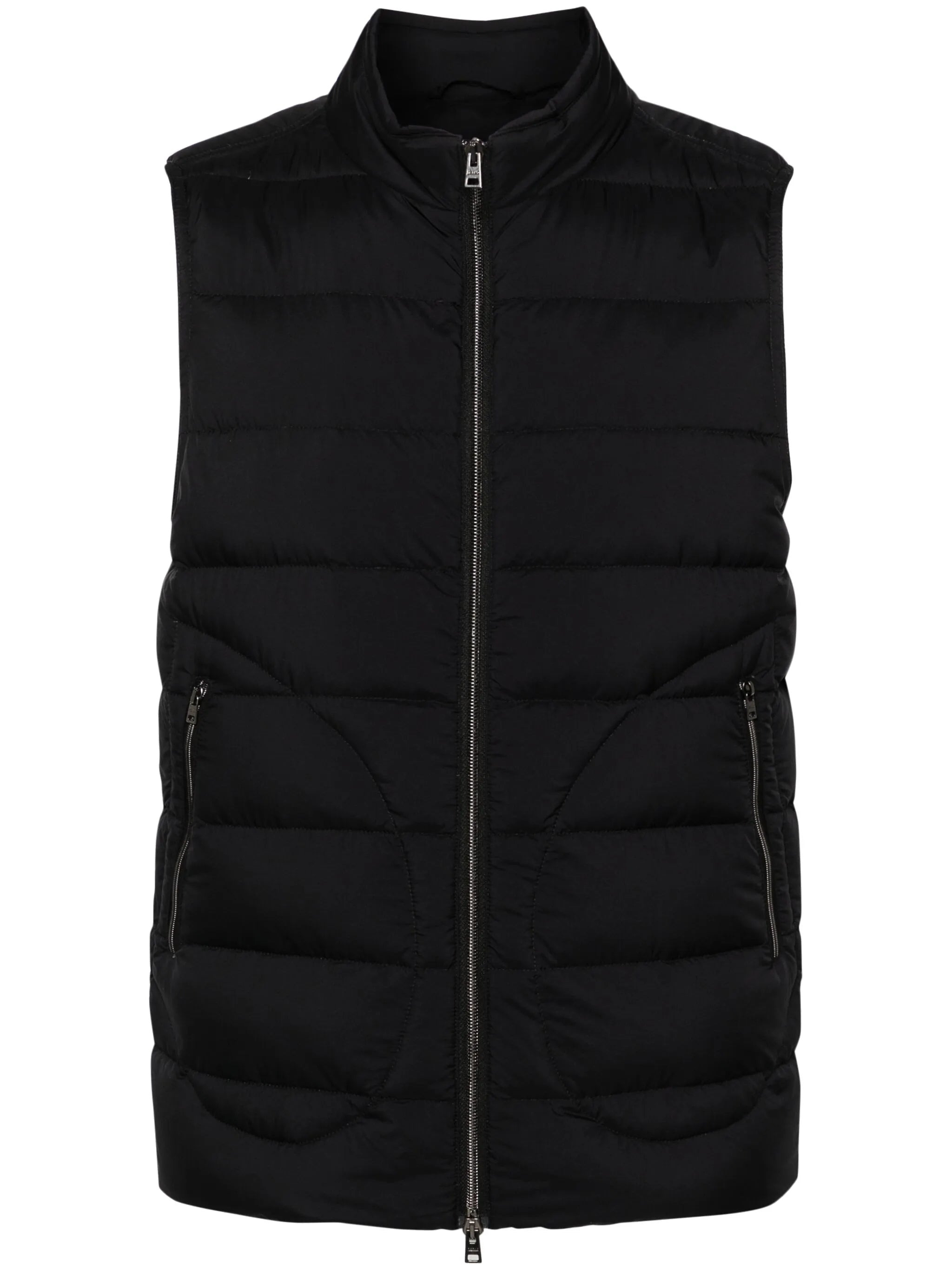 Herno Zip-up Quilted Down Gilet - 1