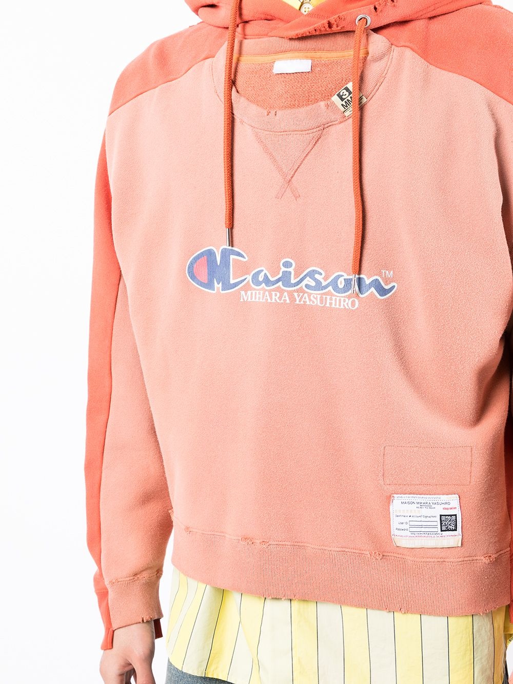 logo-print hoodie - 5