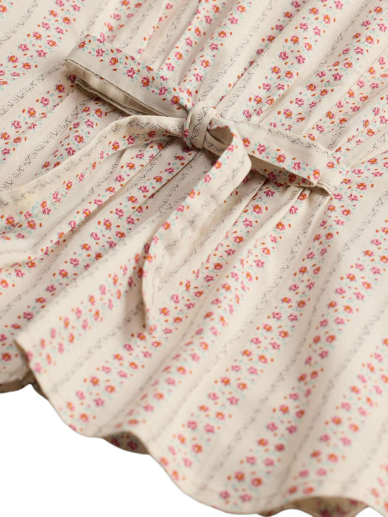 floral-print ruffled-trim shirt 5