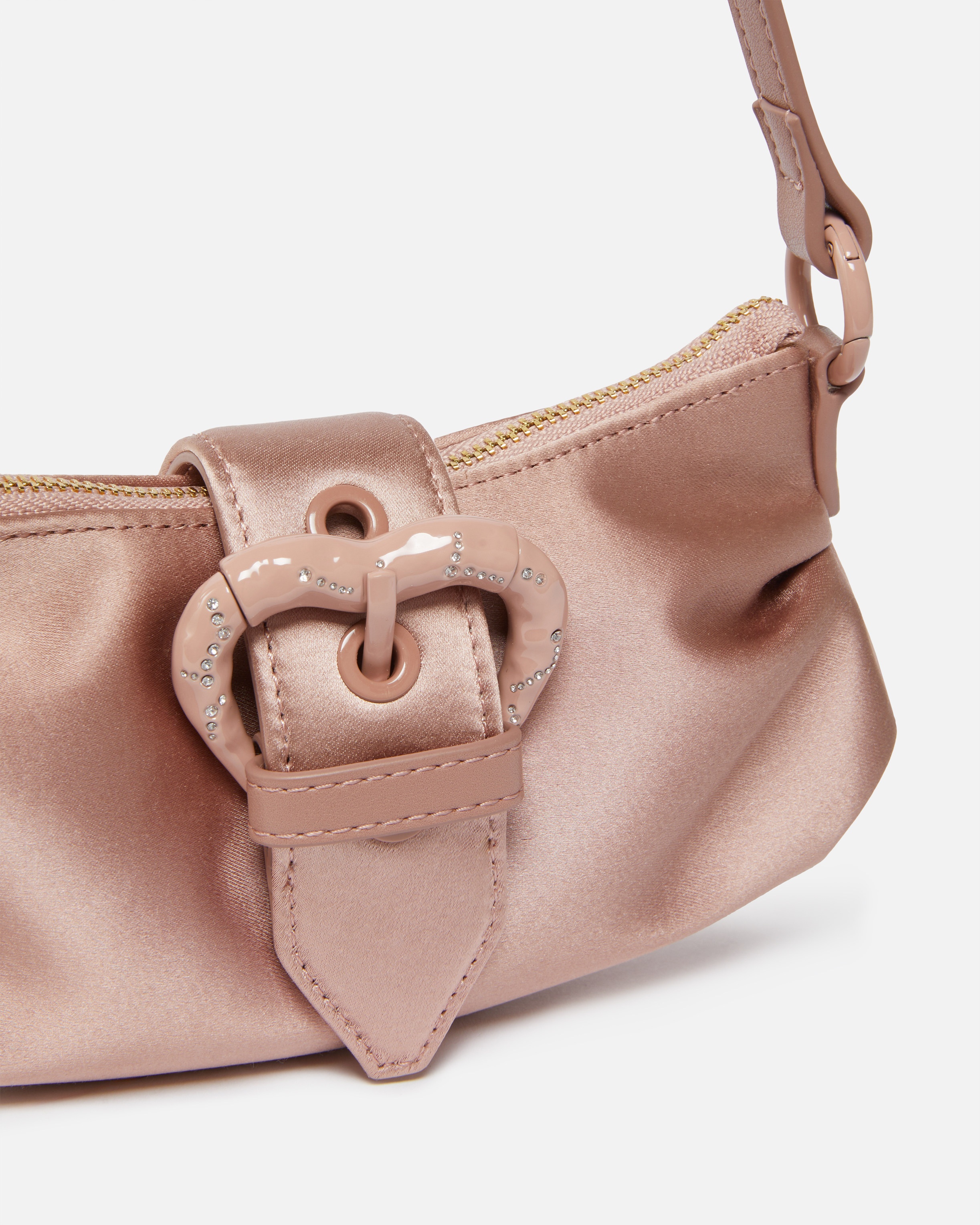 DUCHESSE CLUTCH WITH HEART-SHAPED BUCKLE - 3