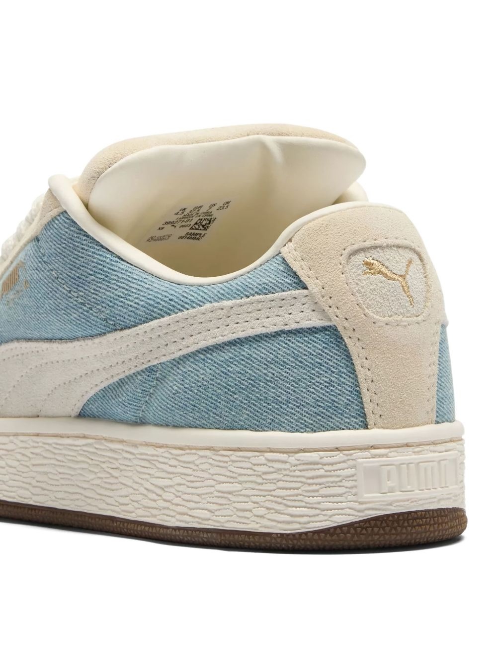 Suede XL "Denim" sneakers - 5