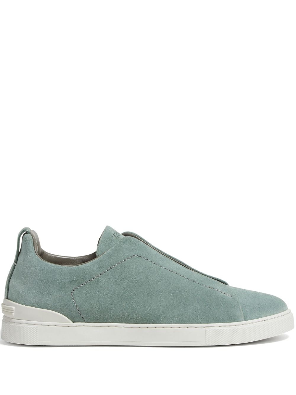 Triple Stitch suede sneakers - 1