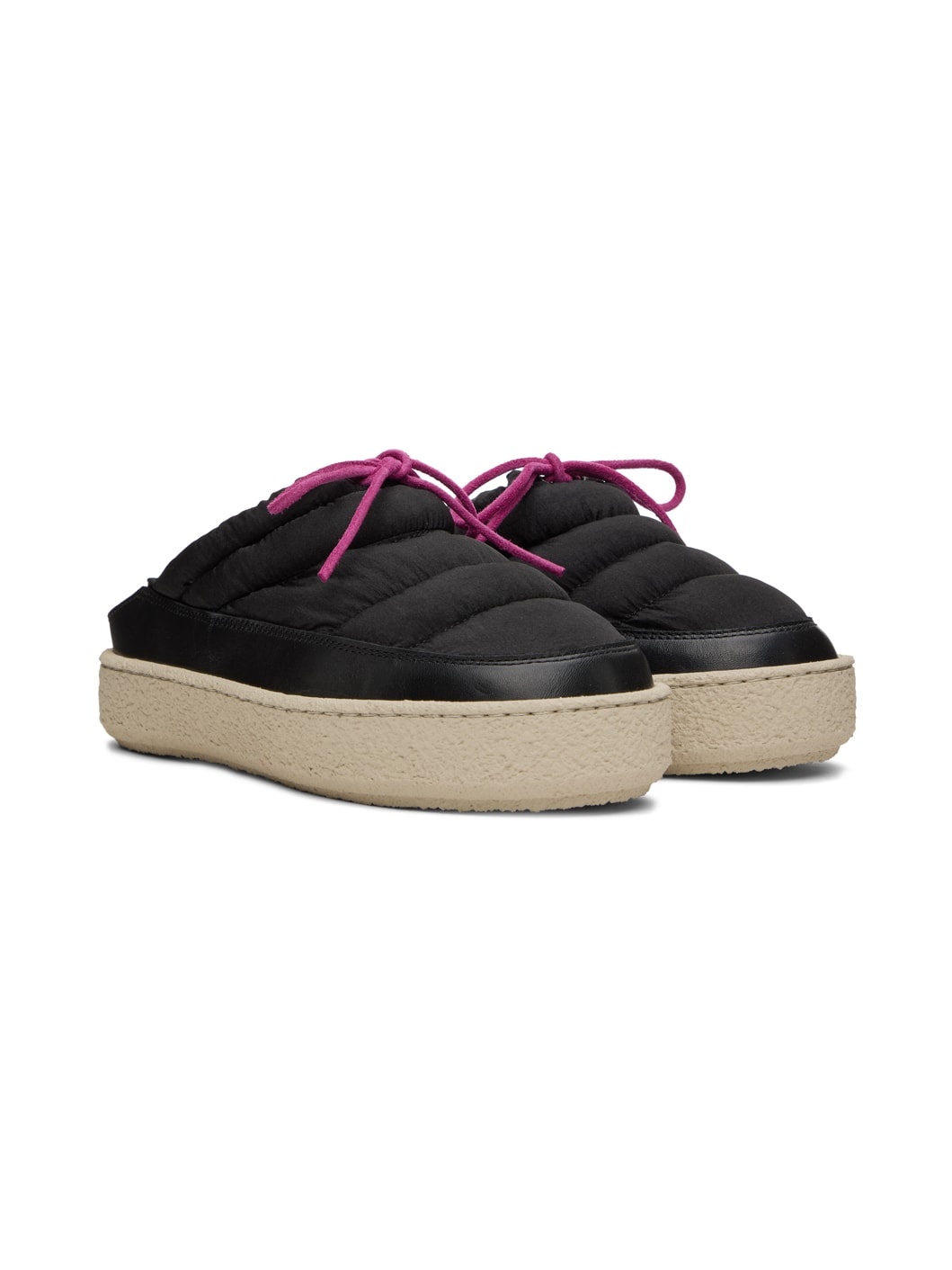 Black Zikee Slippers - 4