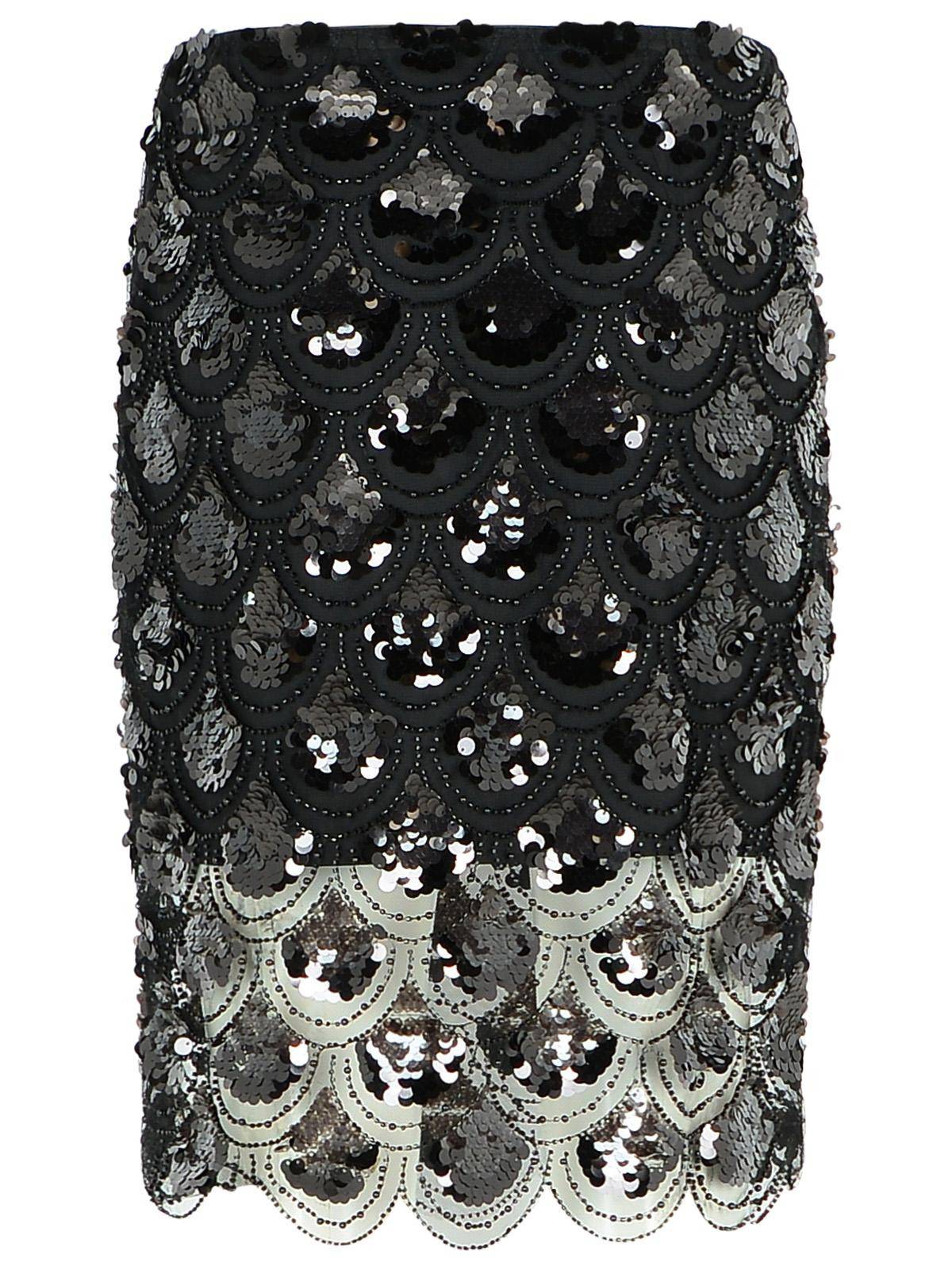 Rotate 'Sequin' Black Polyester Skirt Women - 3