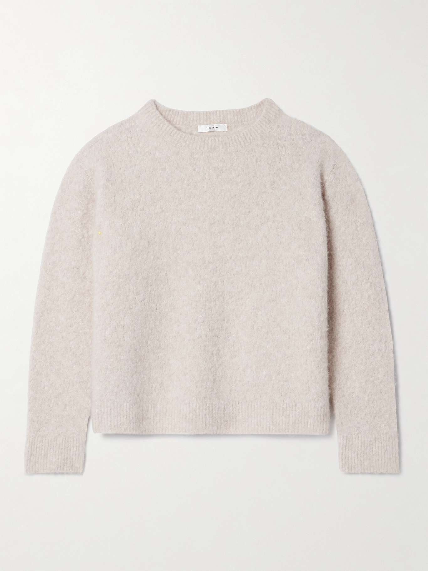 Gouli brushed cashmere and silk-blend sweater - 1
