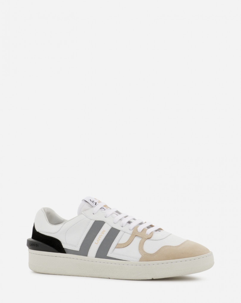 LOW CLAY SNEAKERS IN LEATHER - 1