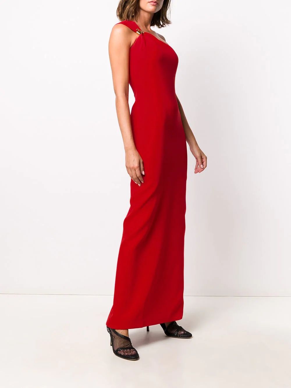 asymmetric evening dress - 3