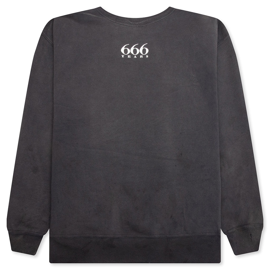 RAINBOW SAINT CREW SWEATER - BLACK - 2