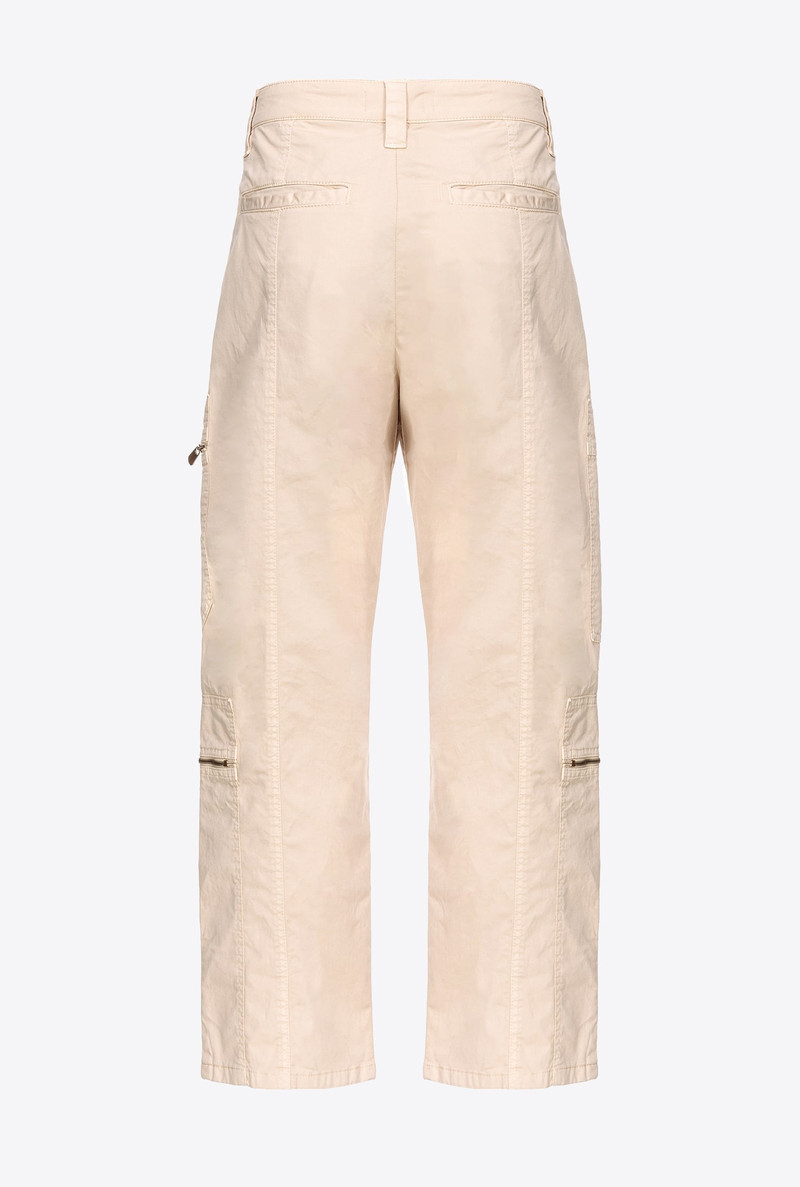PINKO MULTI-POCKET TROUSERS IN STRETCH TRICOTINE outlook