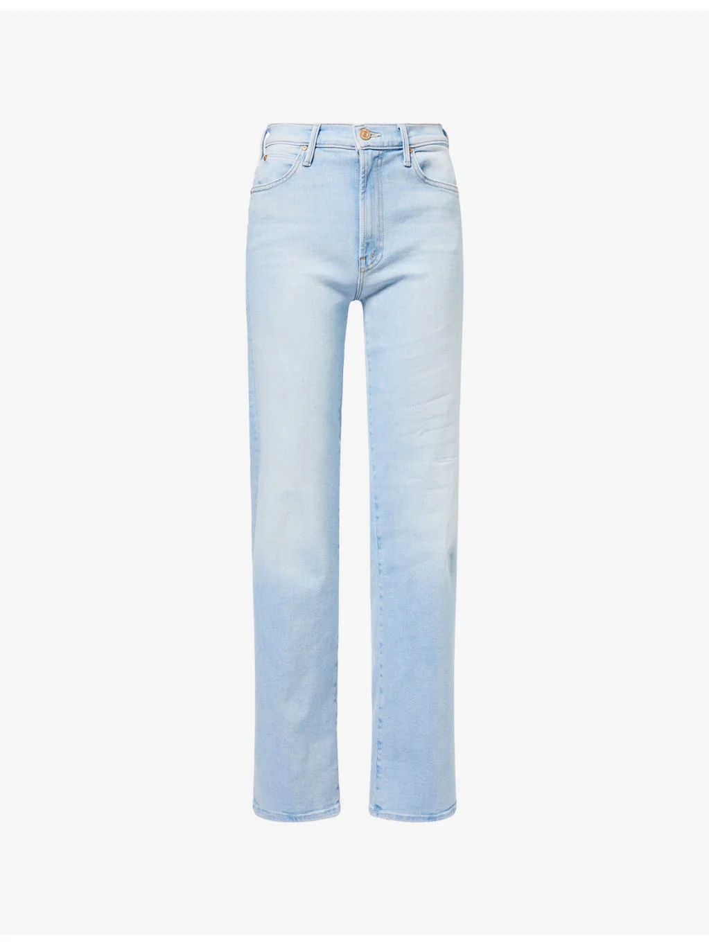 The Kick It Straight-Leg Cotton-Blend Jeans - 1