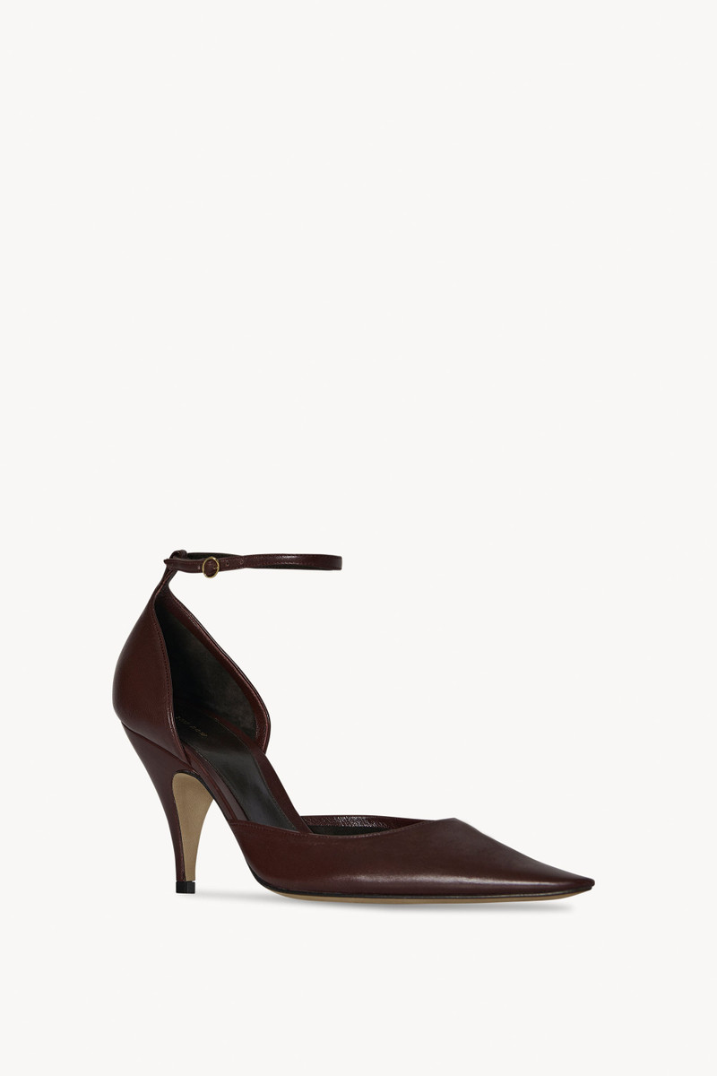 The Row Liisa D'Orsay Pump in Leather outlook