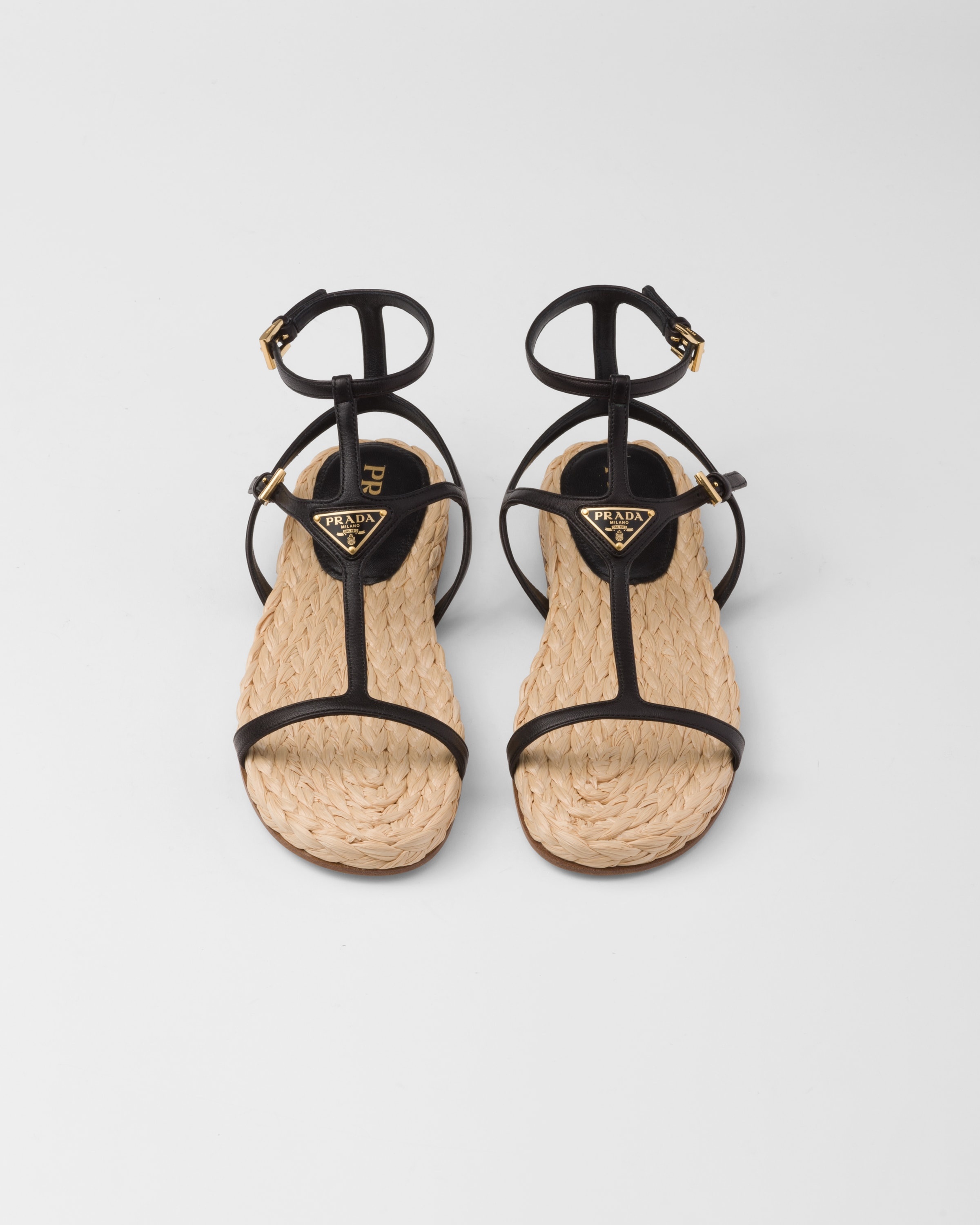 Flat nappa leather sandals - 3