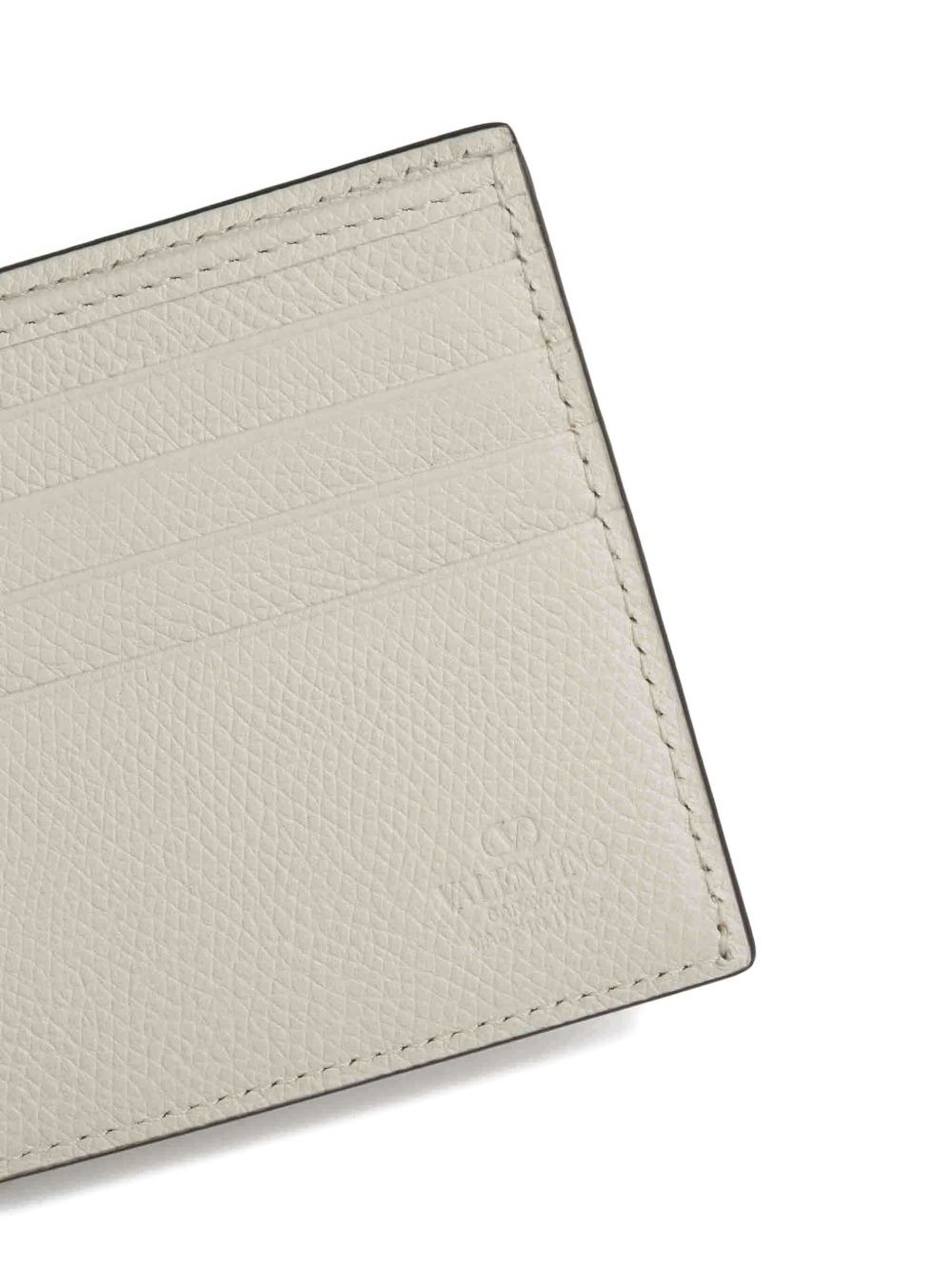 VLogo leather wallet - 5