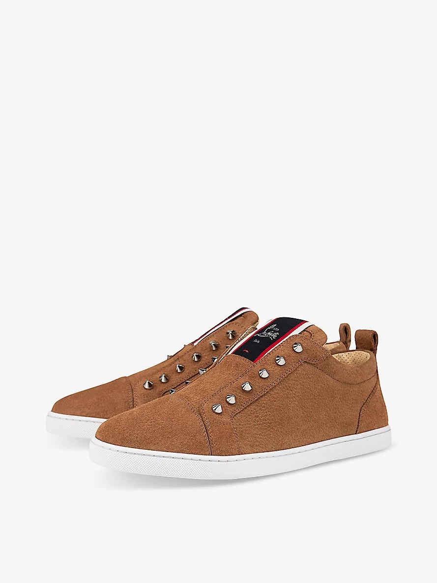 F.A.V Fique A Vontade leather low-top trainers - 3