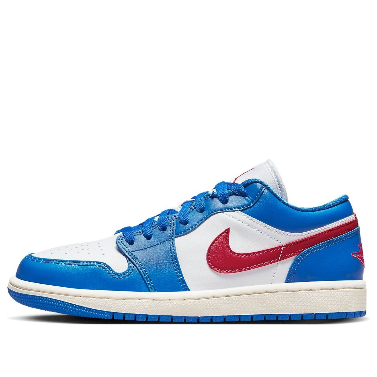 (WMNS) Air Jordan 1 Low 'Sport Blue Gym Red' DC0774-416 - 1