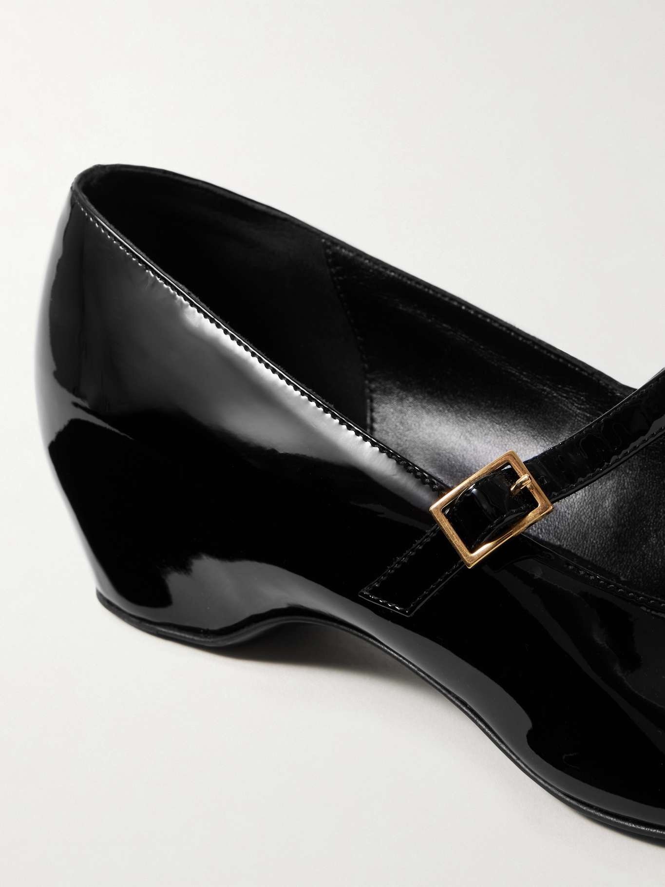 Sybil patent-leather Mary Jane pumps - 4