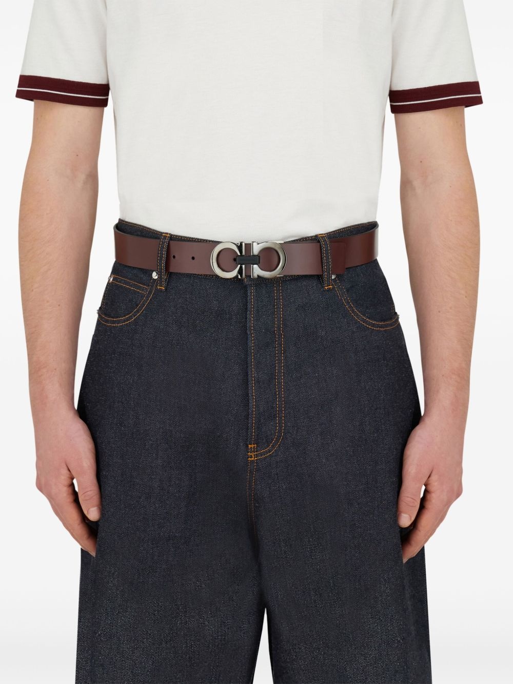 Gancini reversible belt - 4