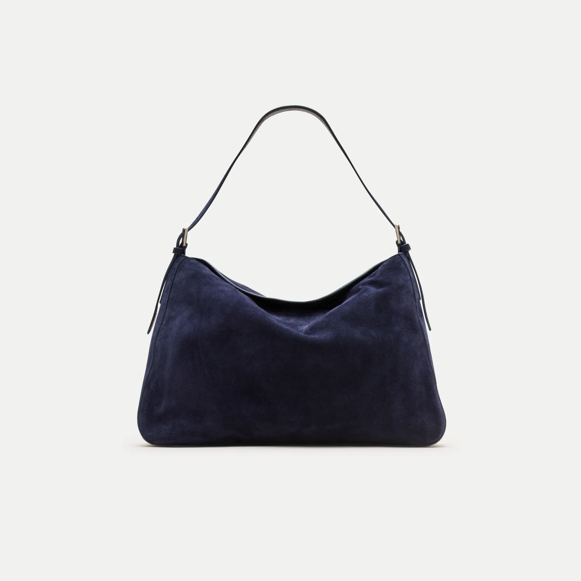 Berkeley large shoulder bag in suede - 1