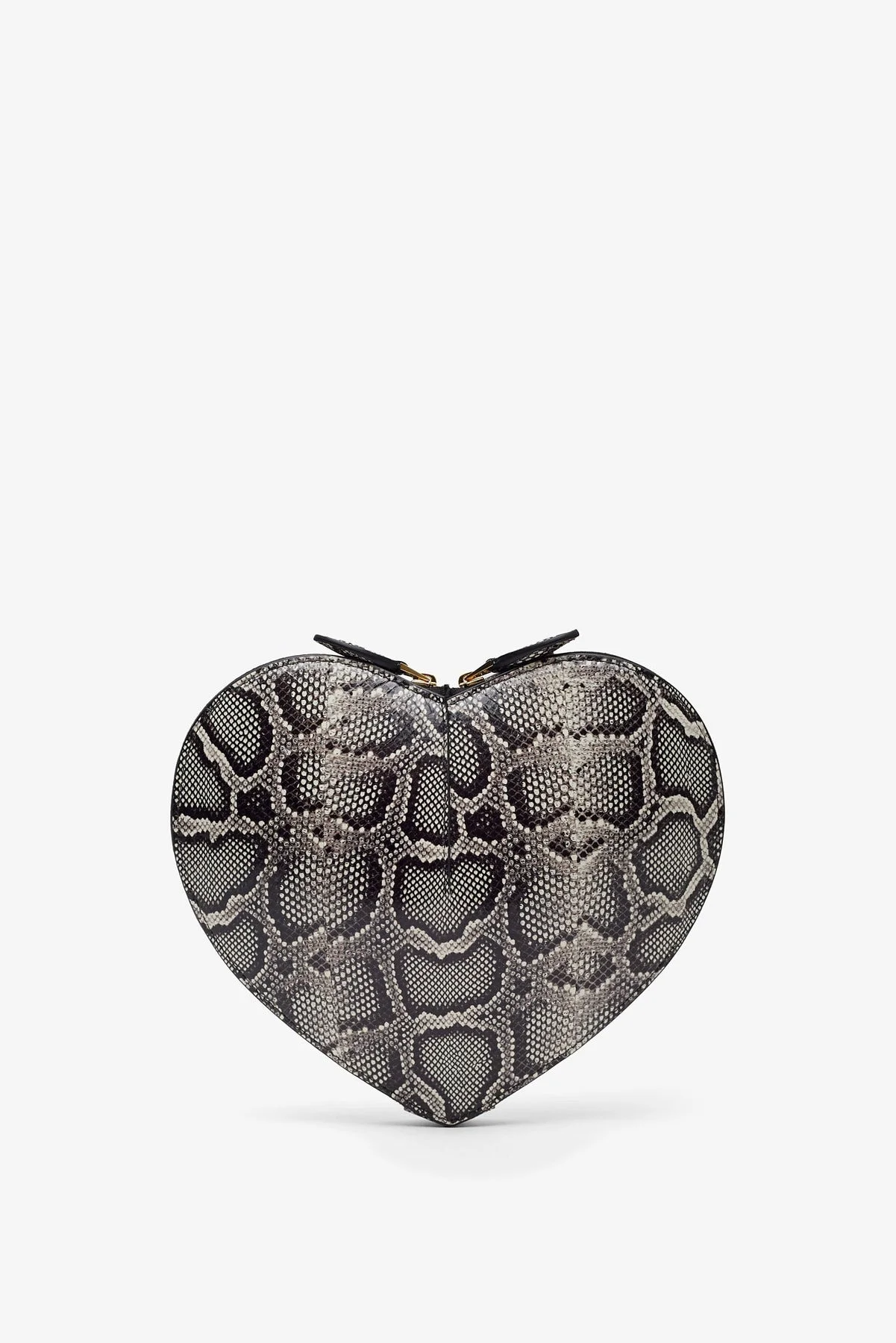 Le Coeur black and white crossbody bag - 1