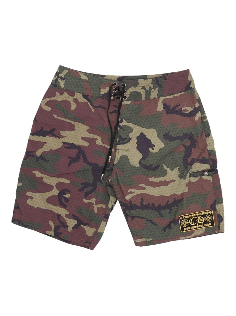 camouflage-pattern swim shorts 1