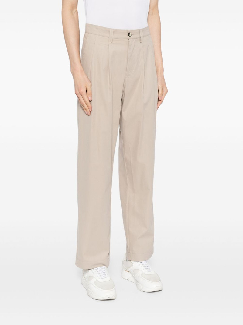 cotton wide-leg trousers 3