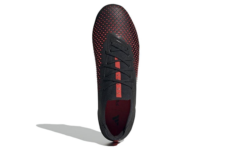 adidas Predator Accuracy Lux.1 L FG x Prada 'Black Solar Red' ID9303 - 5