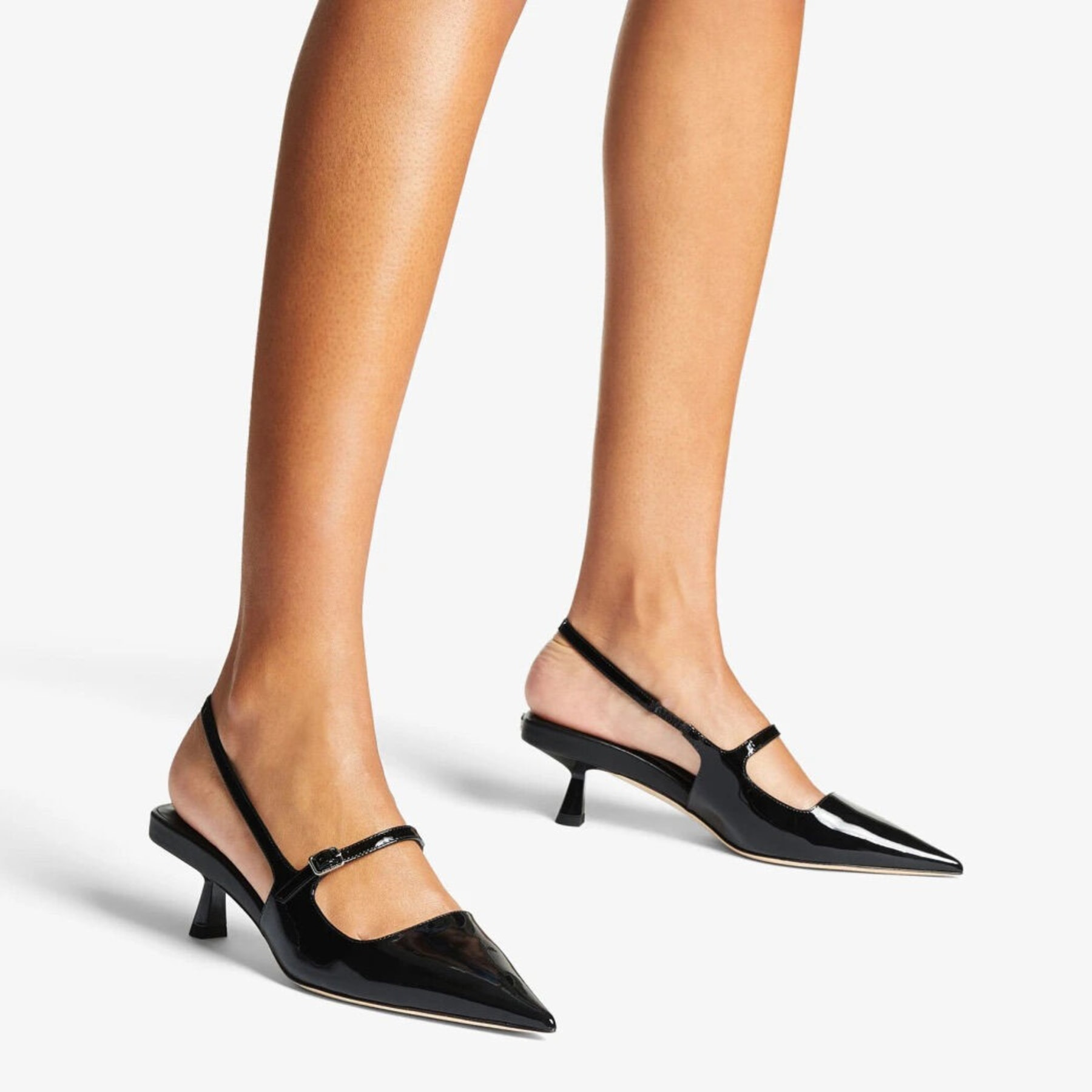 Didi 45
Black Patent Leather Pointed Pumps - 2