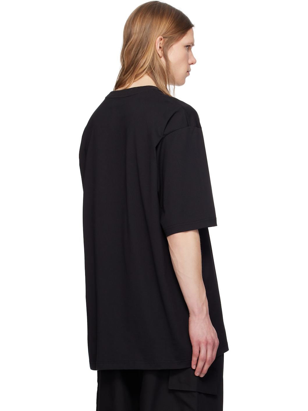 Black U Boxy T-shirt - 3