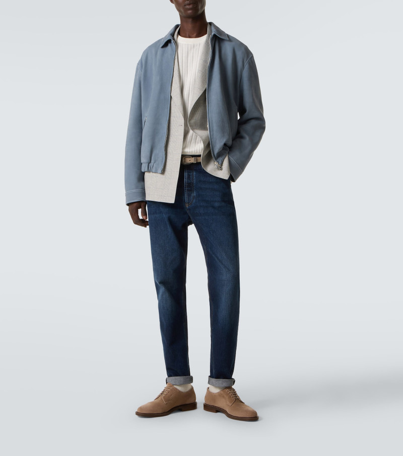 Brunello Cucinelli Mid-rise slim jeans outlook
