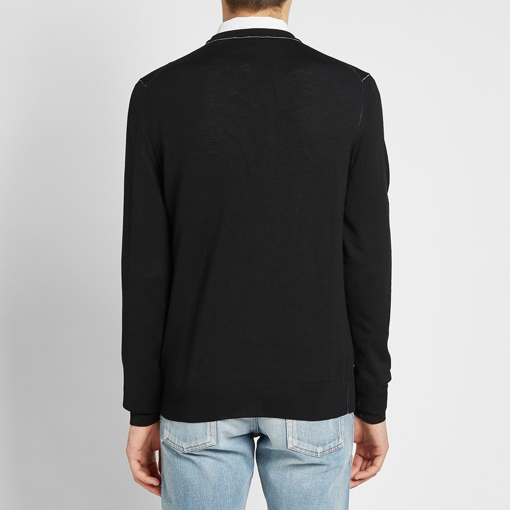 Alexander McQueen Beetle Skull Logo Crew Knit - 5