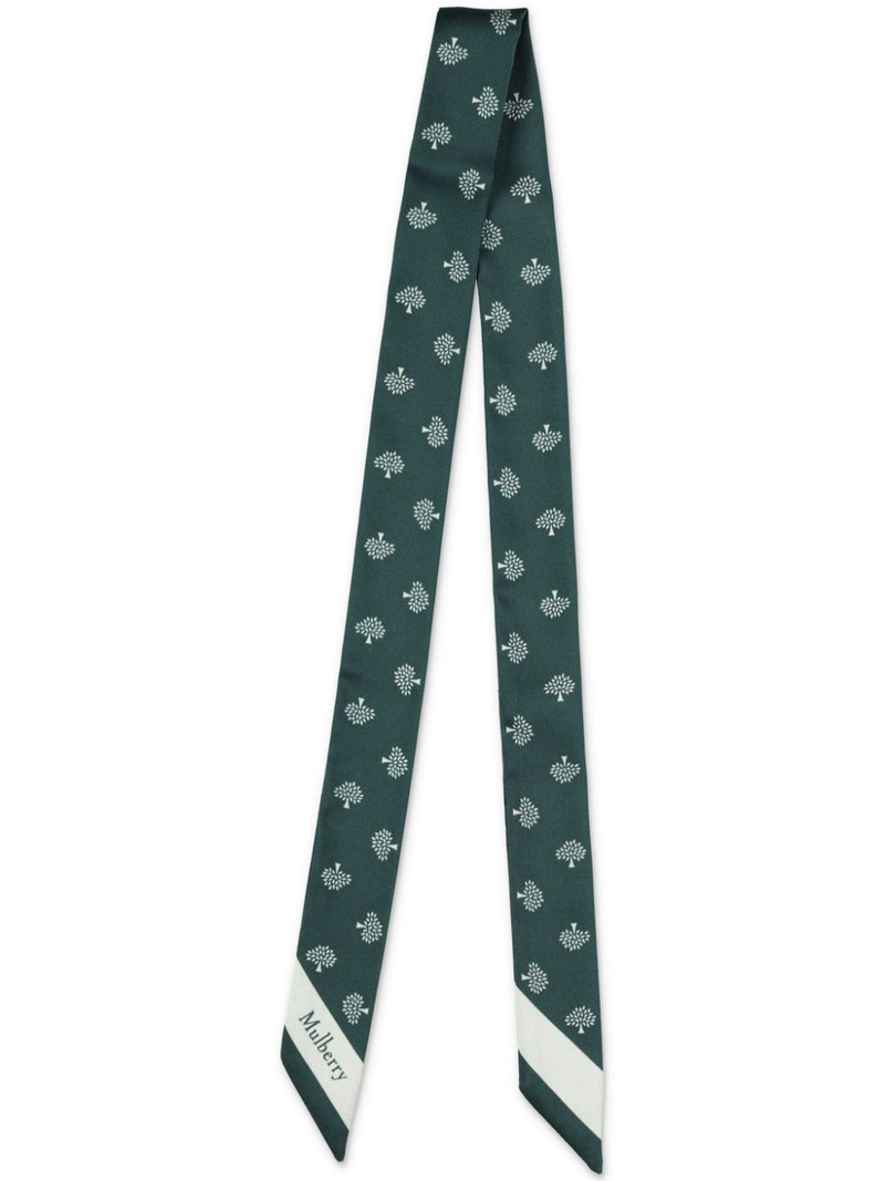 small Skinny Tree-print scarf 1