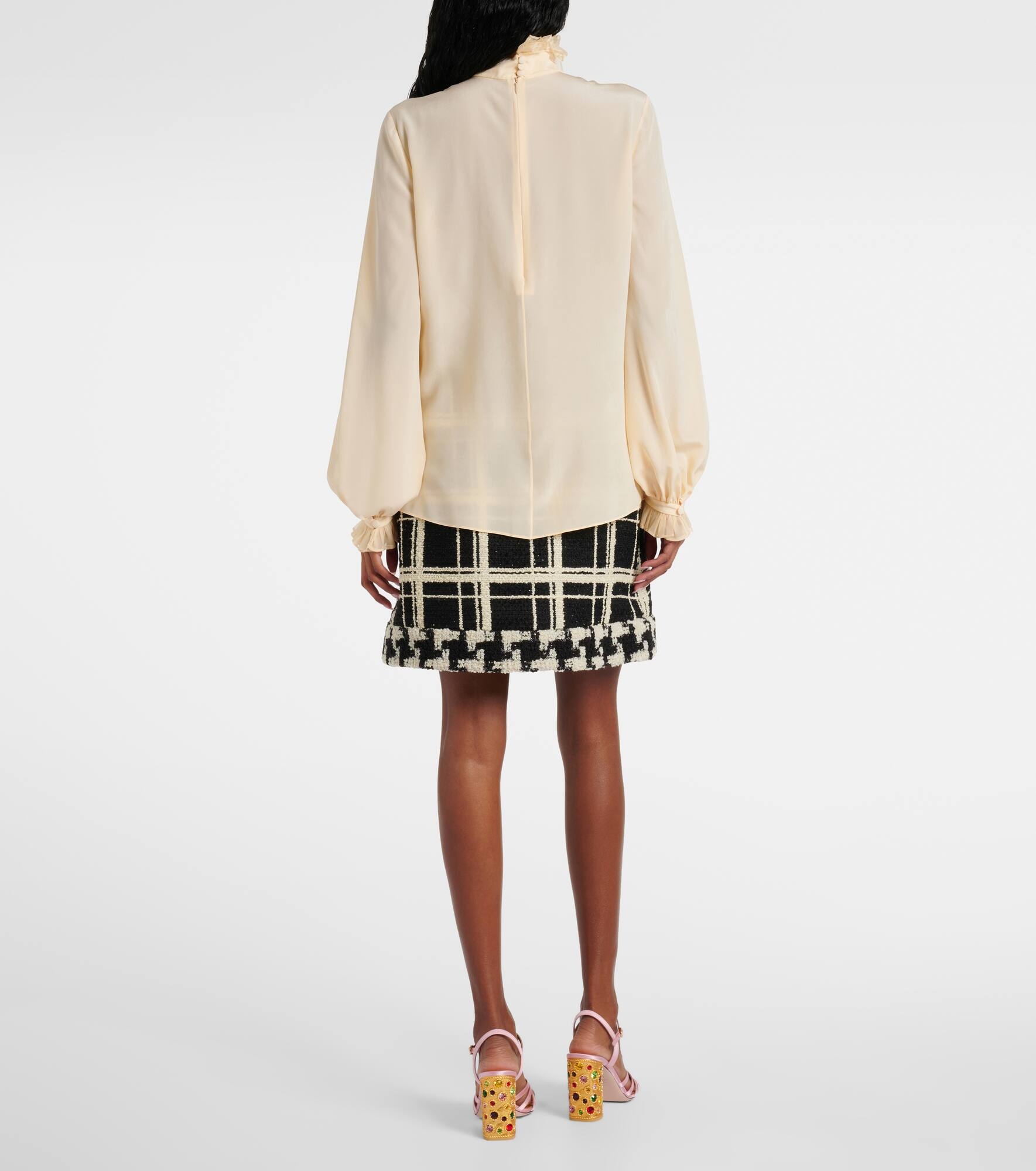 Silk crêpe de chine shirt - 3