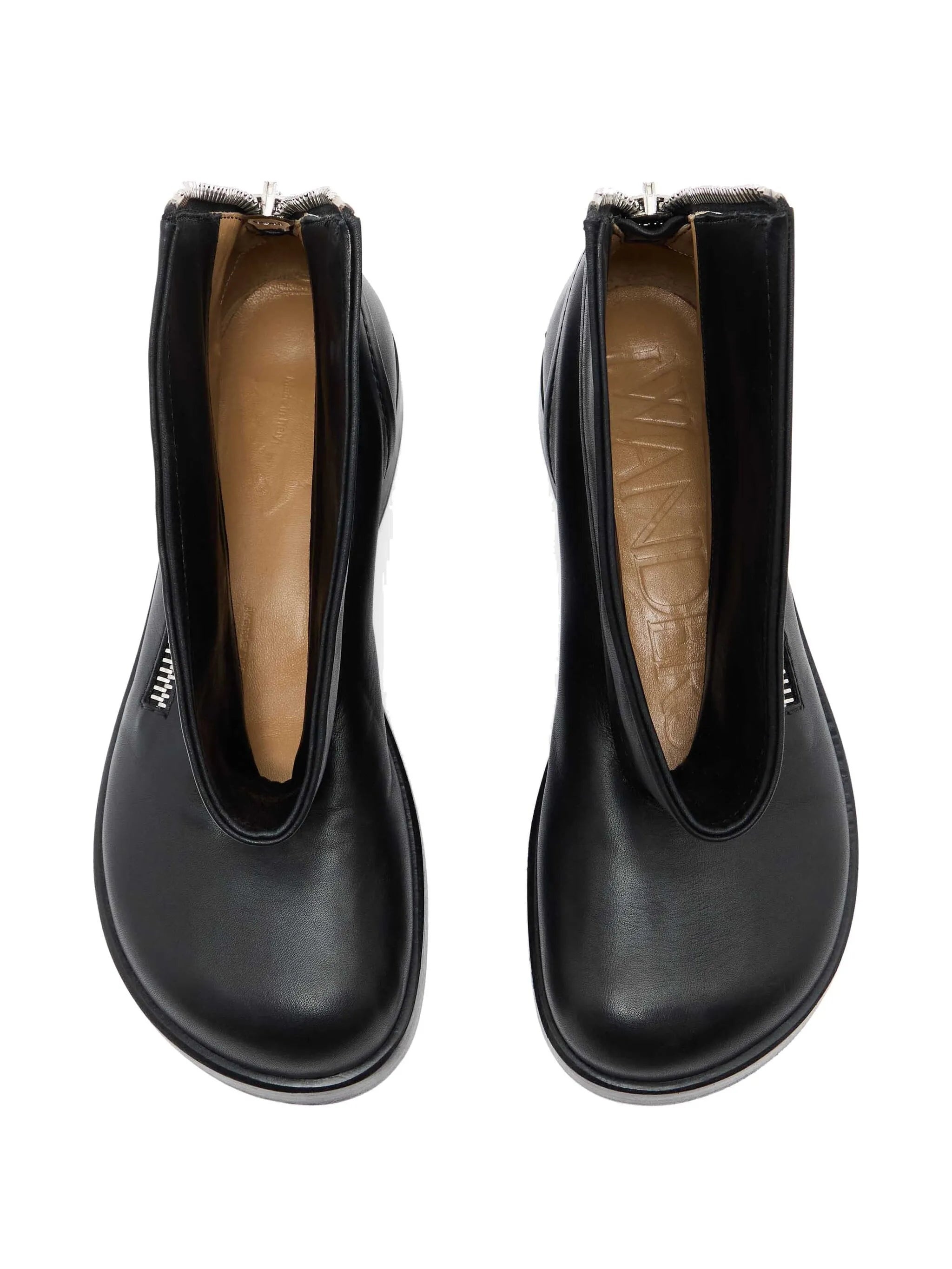 Leather Ankle Boots - 4