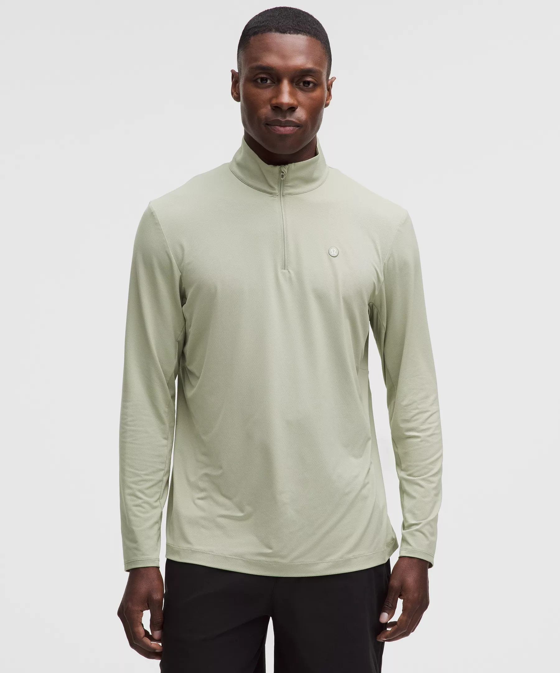 Logo Sport Long-Sleeve Half Zip - 1