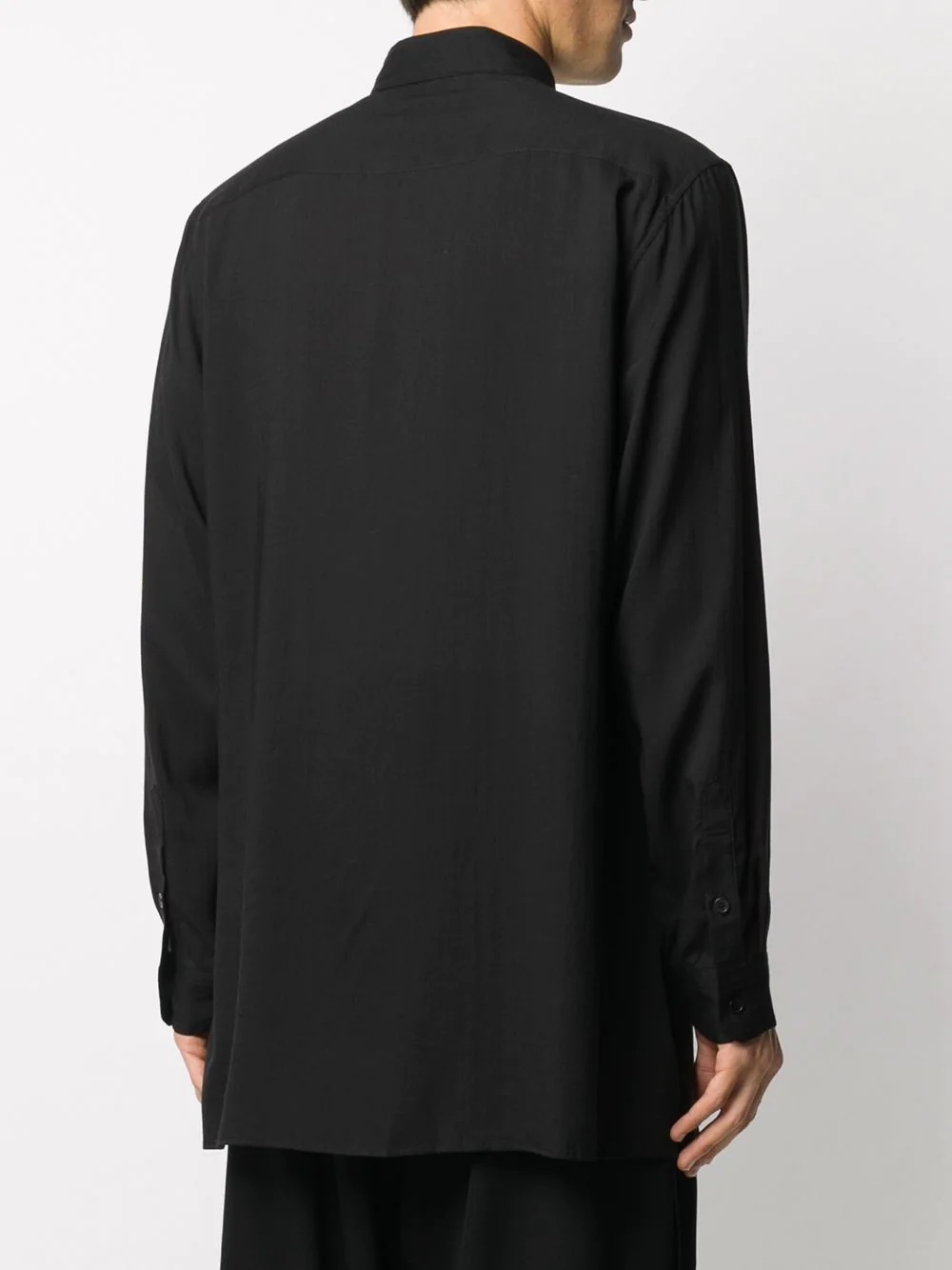 oversized plain shirt  - 3