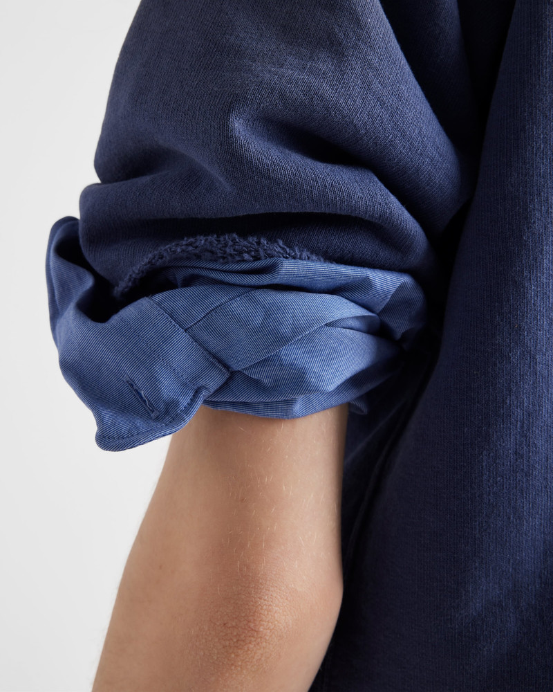 Cotton fleece T-shirt 6