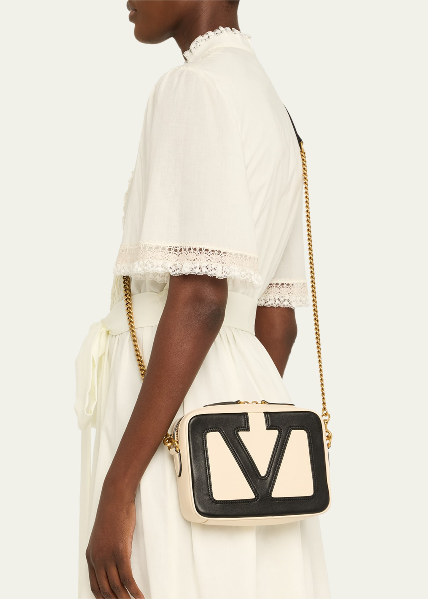 Viva Superstar VLOGO Leather Crossbody Bag - 2