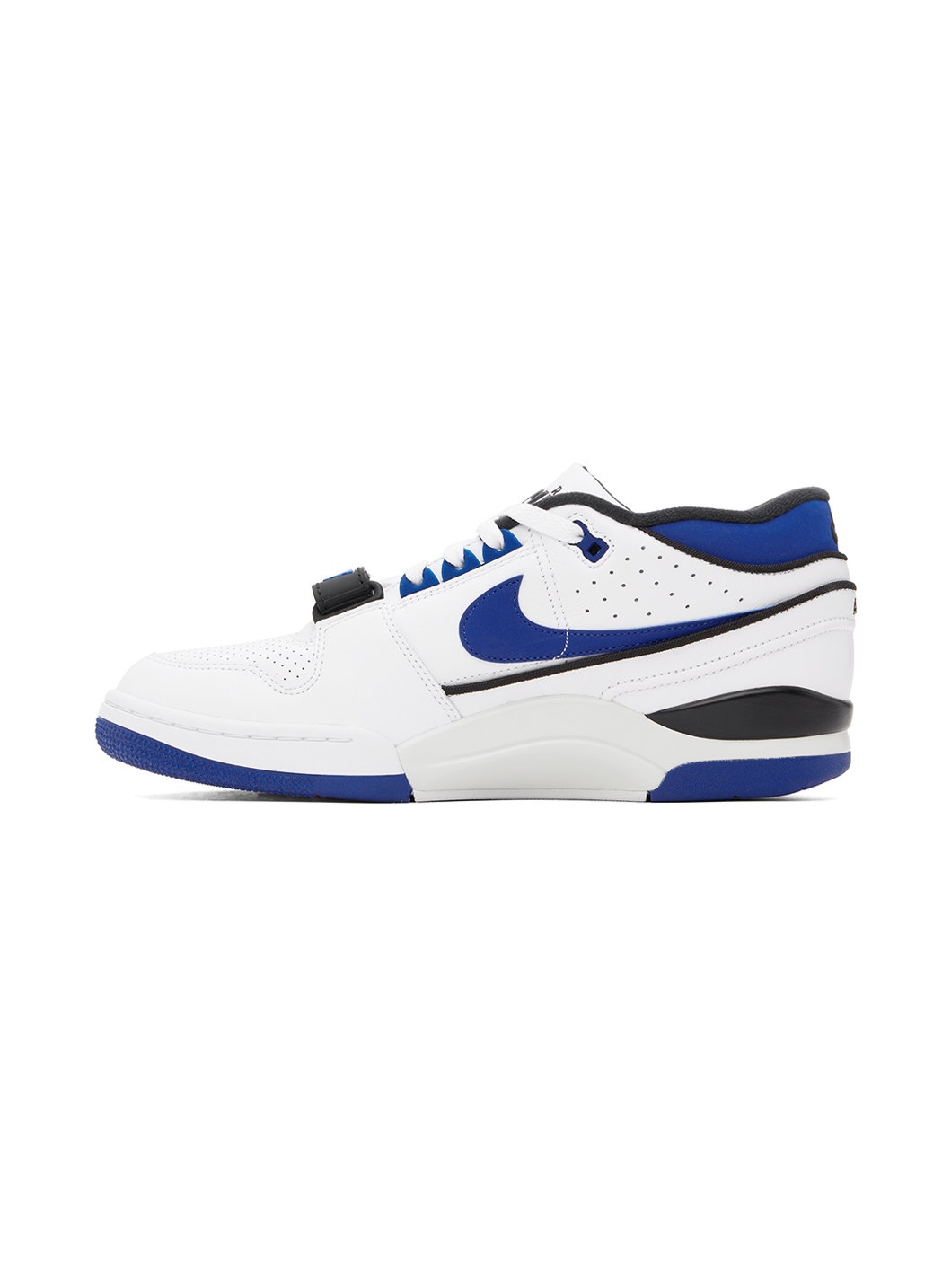 White & Blue Air Alpha Force 88 Sneakers - 3