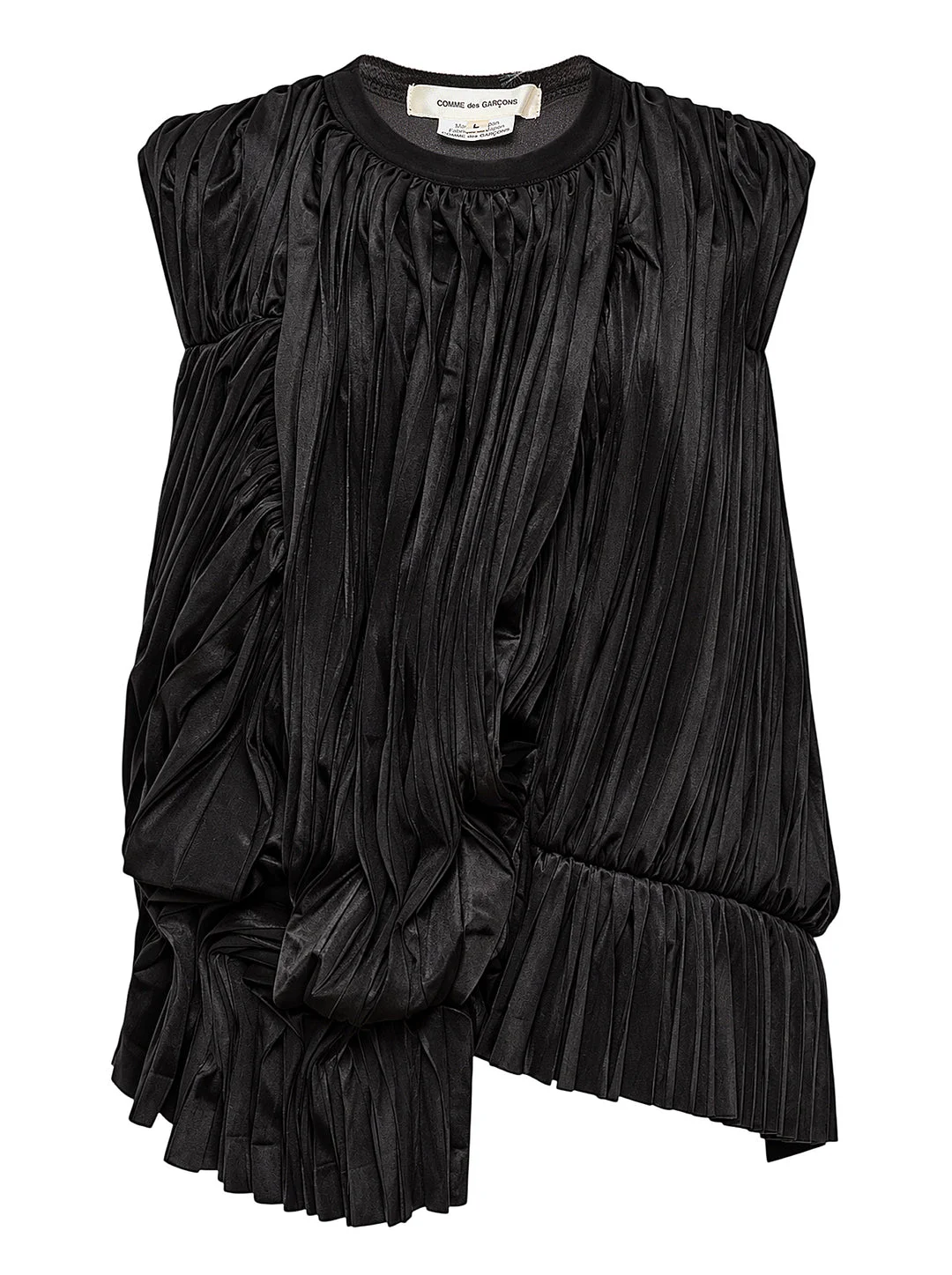 Deconstructed Ruched Sleeveless Top - 1